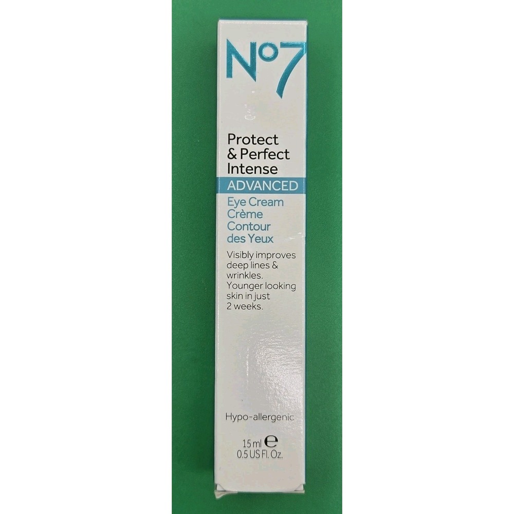 No7 Protect perfect Intense Advanced Eye Cream 15ml New